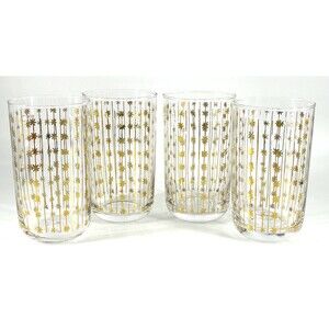 4 - 5" Holmegaard Christmas Glasses-Denmark - Dororty & Peter Svarrer